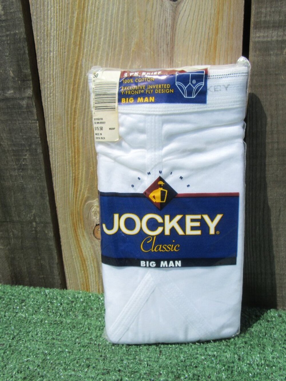 Vintage Jockey Classic Big Man Y Front Briefs Underwear 2 Pack Size 50 Brand New